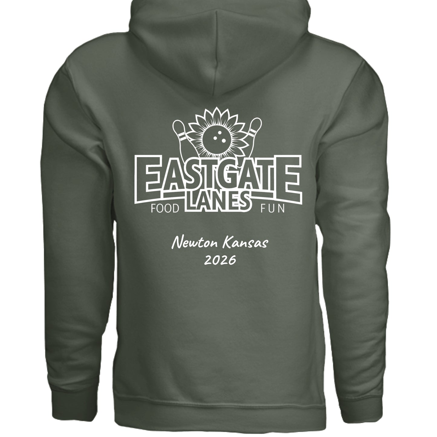 MILITARY GREEN - BACK