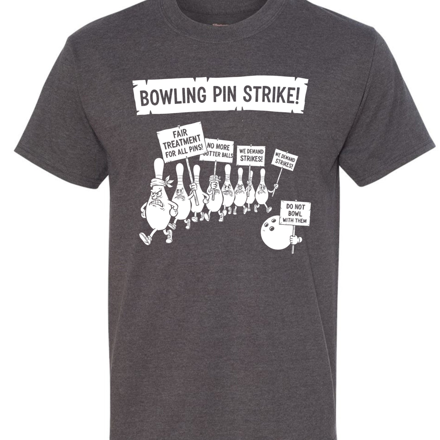 CHARCOAL HEATHER - FRONT