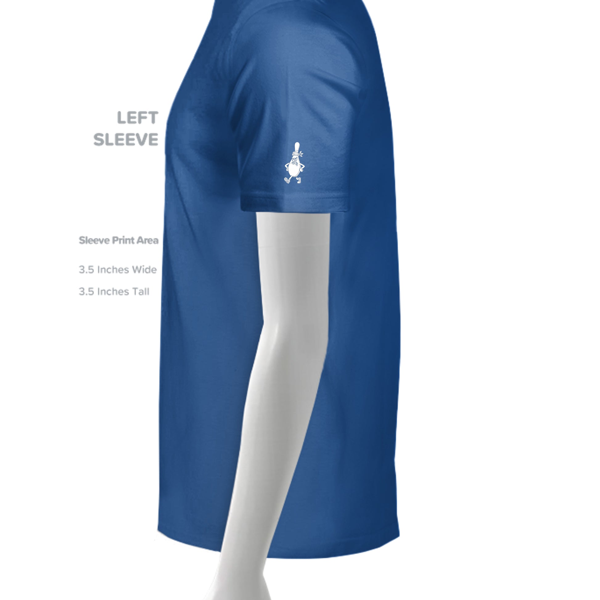 ROYAL BLUE - G64V - SLEEVE_LEFT