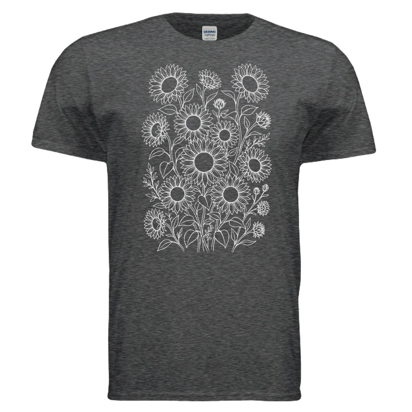 DARK HEATHER - G640 - FRONT