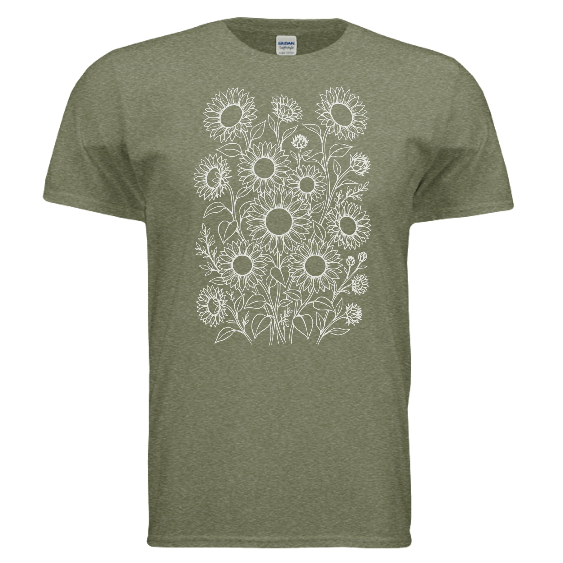 HEATHER MILITARY GREEN - G640 - FRONT